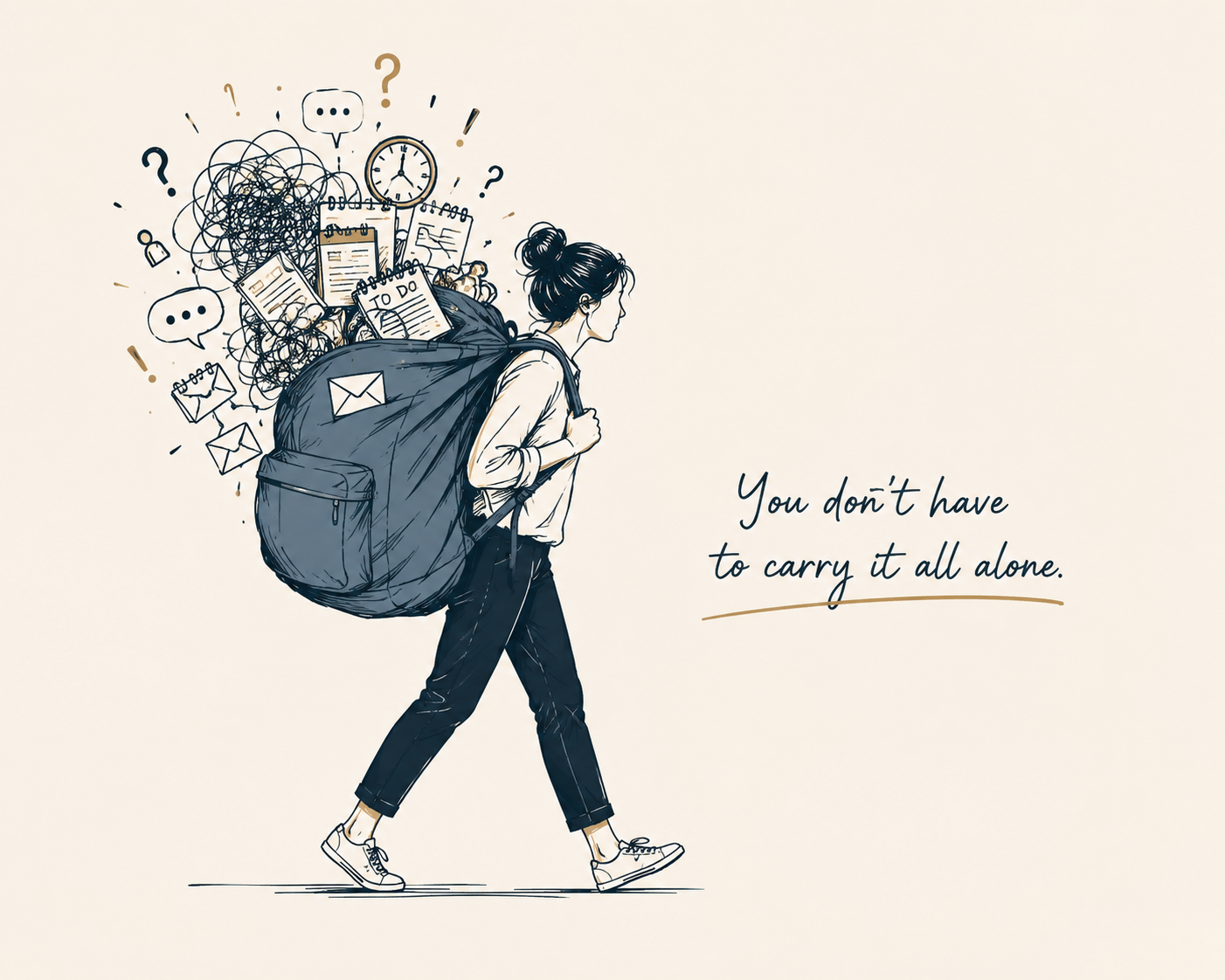 carrying-it-all-yourself